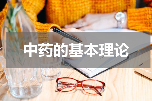 中药的基本理论