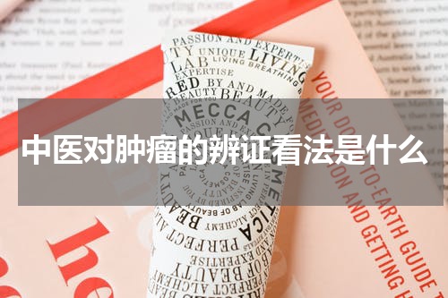 中医对肿瘤的辨证看法是什么