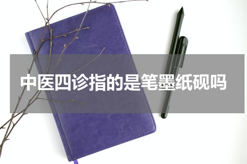 中医四诊指的是笔墨纸砚吗