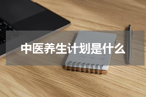 中医养生计划是什么