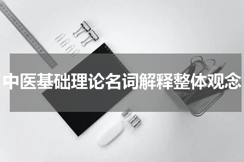中医基础理论名词解释整体观念