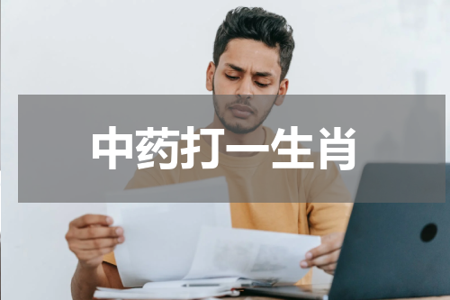中药打一生肖