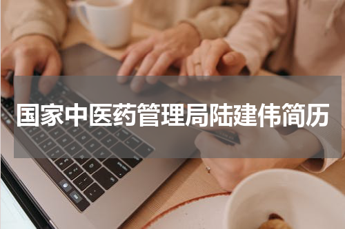 国家中医药管理局陆建伟简历