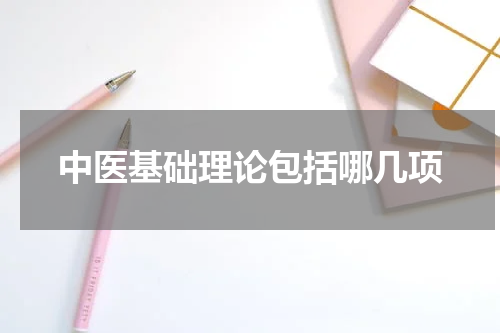 中医基础理论包括哪几项