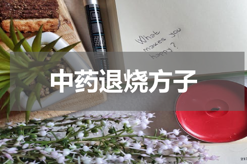 中药退烧方子