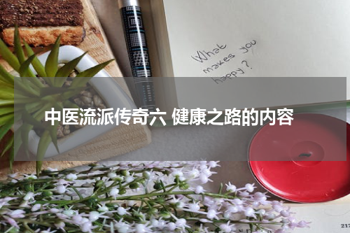 中医流派传奇六 健康之路的内容