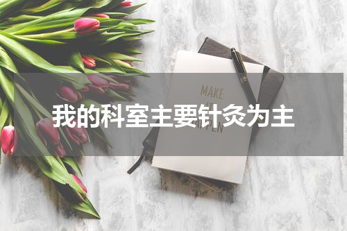 我的科室主要针灸为主