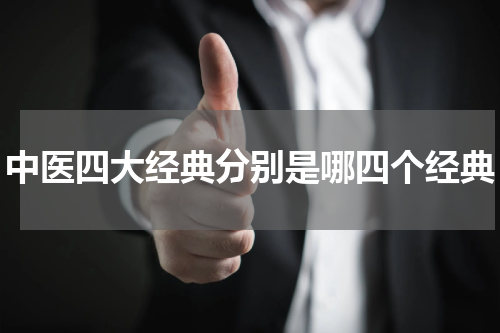 中医四大经典分别是哪四个经典
