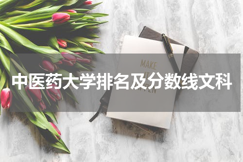 中医药大学排名及分数线文科