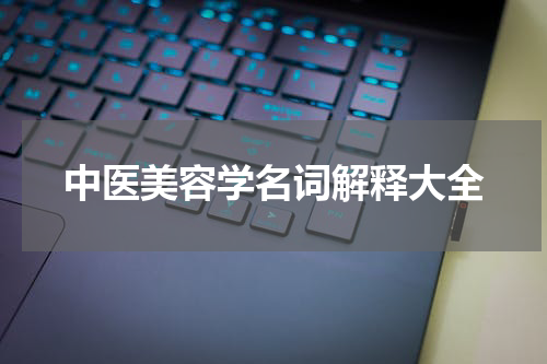 中医美容学名词解释大全