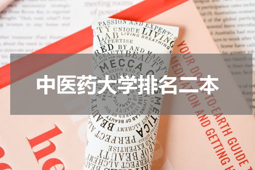 中医药大学排名二本