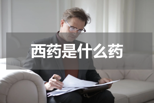 西药是什么药