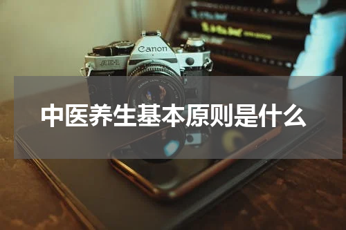中医养生基本原则是什么