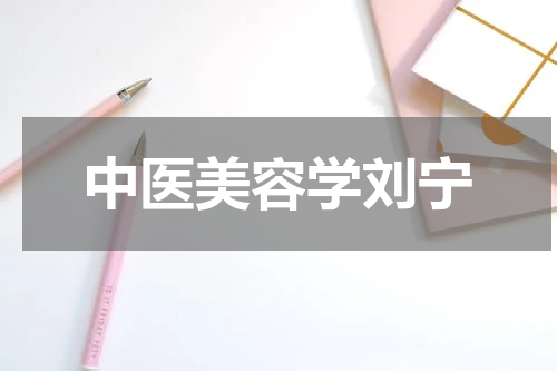 中医美容学刘宁