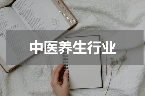 中医养生行业
