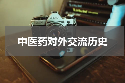 中医药对外交流历史