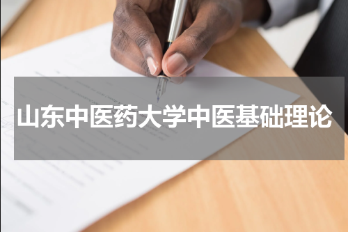 山东中医药大学中医基础理论