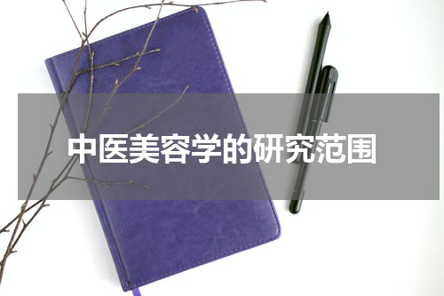 中医美容学的研究范围