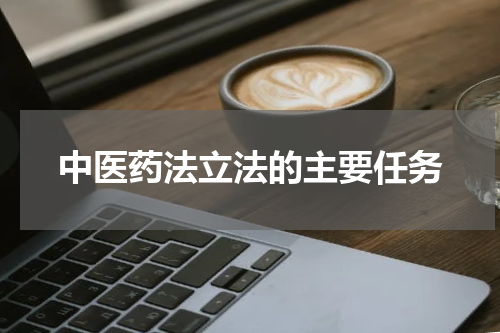 中医药法立法的主要任务