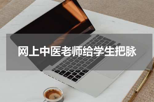 网上中医老师给学生把脉