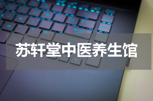 苏轩堂中医养生馆