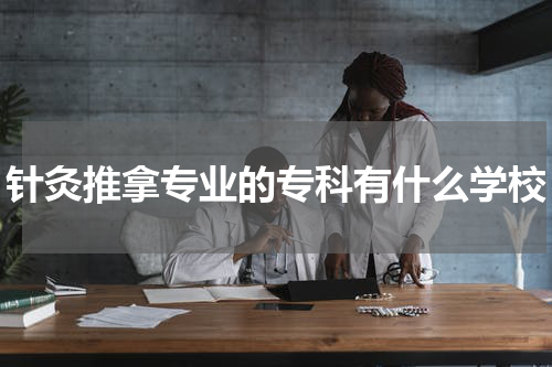 针灸推拿专业的专科有什么学校