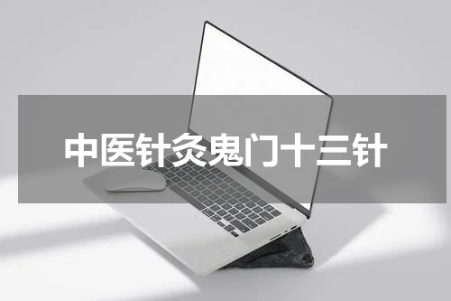中医针灸鬼门十三针