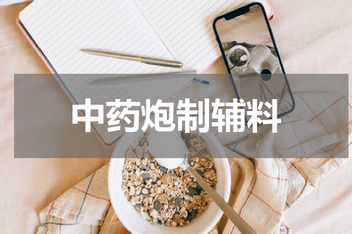 中药炮制辅料