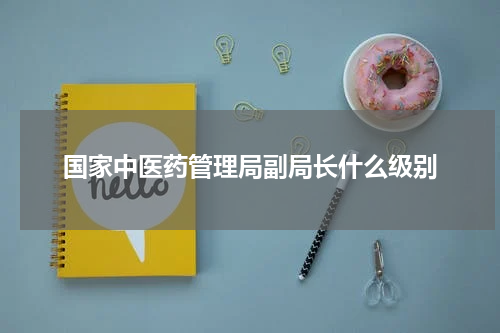 国家中医药管理局副局长什么级别