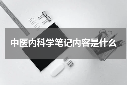 中医内科学笔记内容是什么