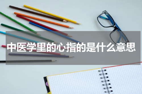中医学里的心指的是什么意思