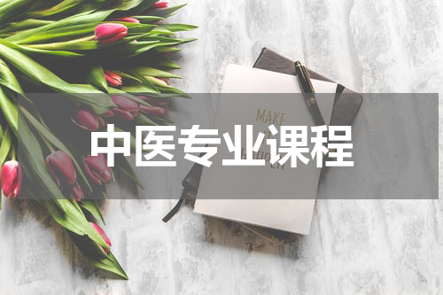 中医专业课程