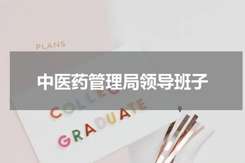中医药管理局领导班子