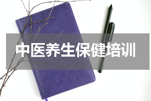 中医养生保健培训