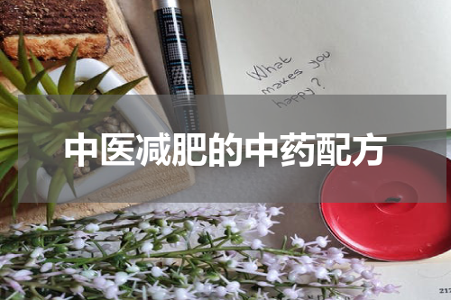 中医减肥的中药配方
