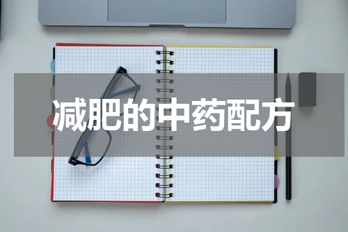 减肥的中药配方