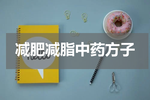 减肥减脂中药方子