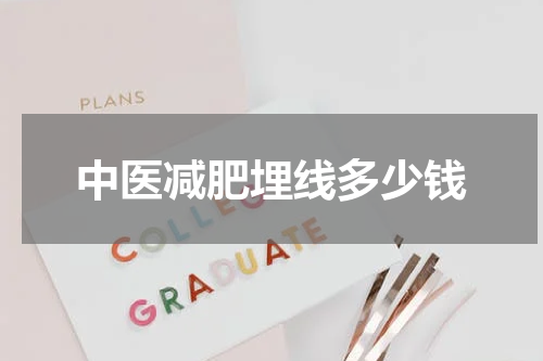 中医减肥埋线多少钱