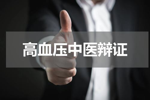 高血压中医辩证
