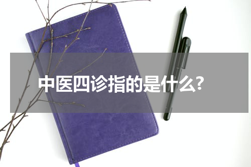 中医四诊指的是什么?