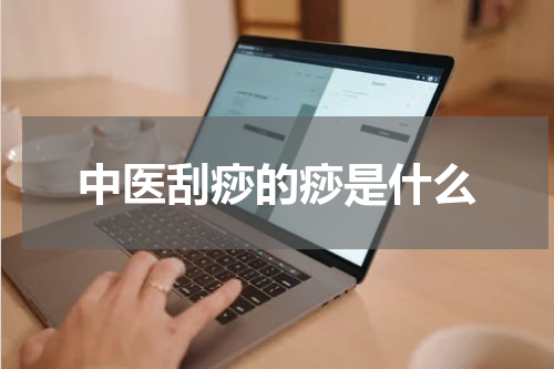 中医刮痧的痧是什么