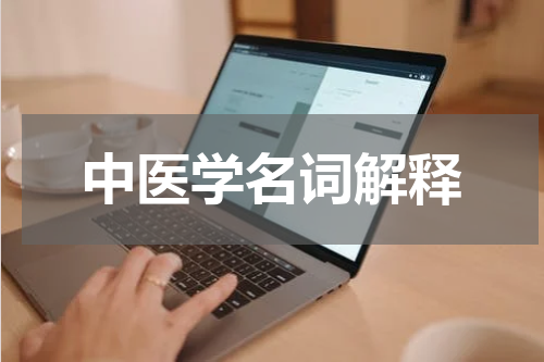 中医学名词解释