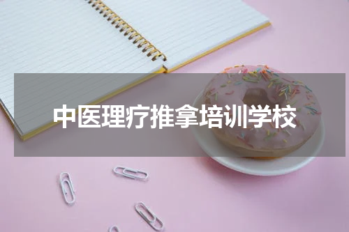 中医理疗推拿培训学校