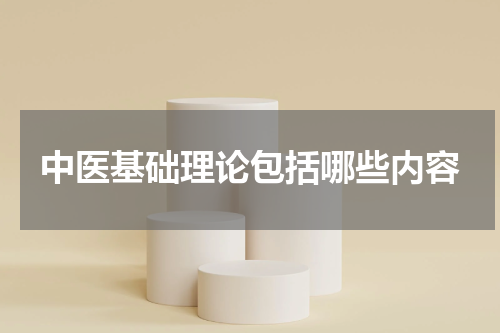 中医基础理论包括哪些内容