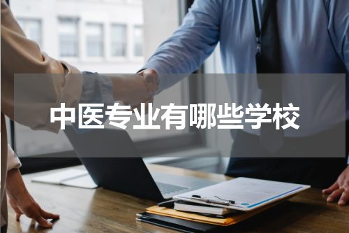 中医专业有哪些学校