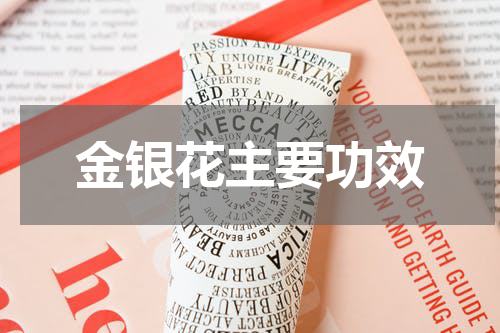 金银花主要功效