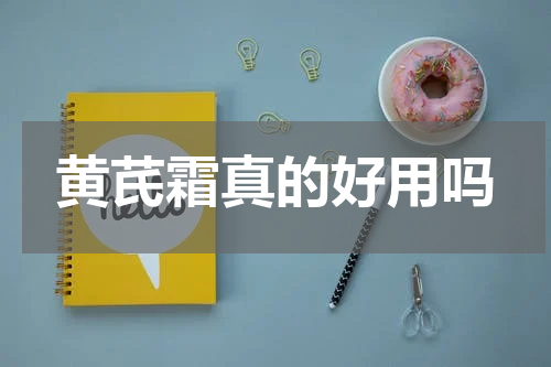 黄芪霜真的好用吗
