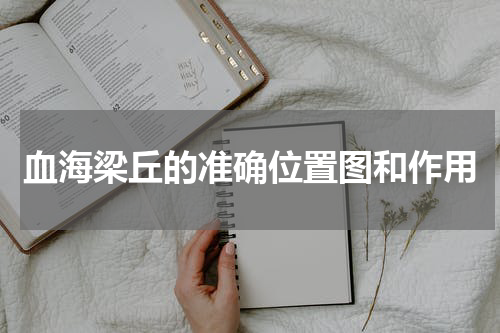 血海梁丘的准确位置图和作用