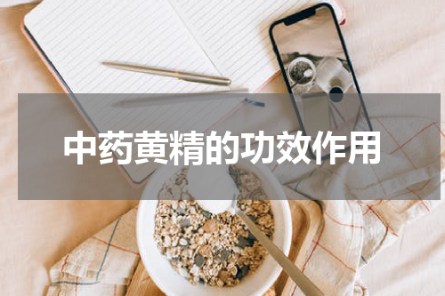 中药黄精的功效作用