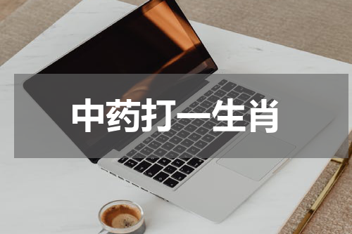 中药打一生肖